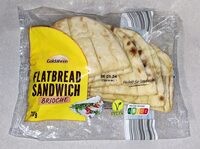 Flatbread-Sandwich - Brioche