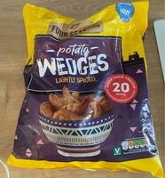 Lightly Spiced Potato Wedges