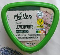 Vegane Levervurst - Schnittlauch