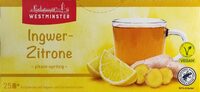 Ingwer-Zitrone Teebeutel