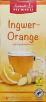 Ingwer-Orange Teebeutel
