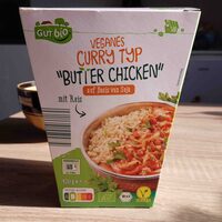 Veganes Curry Typ "Butter Chicken"