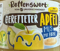 Apfelmusmus mit Birne