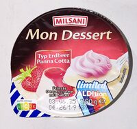 Mon Dessert - Typ Erdbeer-Panna Cotta
