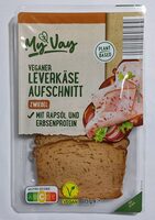 Veganer Leverkäse-Aufschnitt - Zwiebel