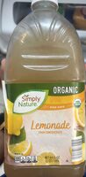 Organic non-gmo lemonade from concentrate