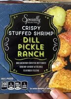 Crispy stuffed Shrimp -Dill Pickle Ranch