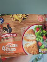 Crispy Chicken Steaks in Tempura Batter