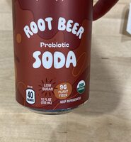Rootbeer probiotic soda