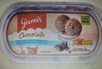 Choclate corniche clotted ice cream