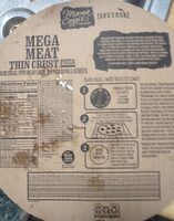 Mega Meat Thin Crust Pizza