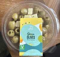 Green Olives With Cheddar