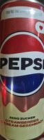 Pepsi Zero Zucker Strawberries N Cream-Geschmack
