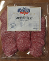 Delikatess Mettwurst geräuchert