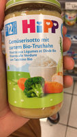 Risotto aux légumes et dinde Bio