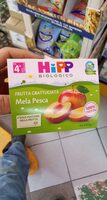 Frutta grattugiata mela pesca