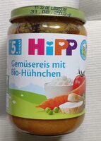 Bio Gemüsereis mit Hühnchen 4. Monat