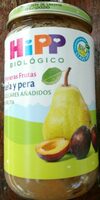 Mis primeras frutas. Ciruela y pera