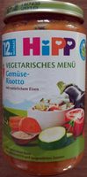 Vegetarisches Menü Gemüse-Risotto