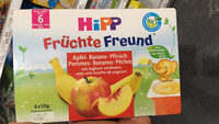 Freüchte Freund Pommes-Bananes-Pêches