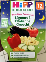 Légumes à l'Italienne Gnocchi