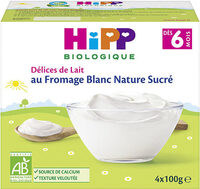 Fromage Blanc Nature Sucré