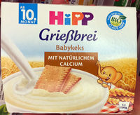 Hipp Grießbrei Babykeks
