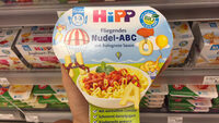 Fliegendes Nudel-ABC mit Bolognese Sauce