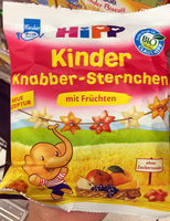 Kinder Knabber-Sternchen mit Früchten