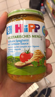 Spaghettis au blé complet avec légumes