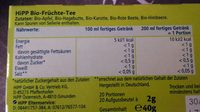 Hipp Bio Früchte Tee