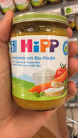 Riz aux légumes et poulet bio
