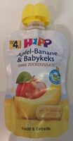 Hipp Apfel-banane & Babykeks Ohne Zuckerzusatz