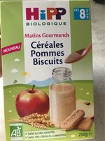 Matins Gourmands Céréales Pommes Biscuits