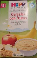Cereales integrales con frutas