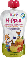 Hippis Smoothie Eple/Fersken/Blåbær/Bringebær 6md
