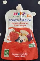 Fruits a boire pomme banane fruits rouges