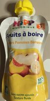 Hipp fruits à boire pêches pommes bananes