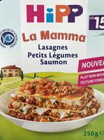 La mamma lasagnes petits legumes saumon