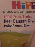 Hipp compote poire banane kiwi
