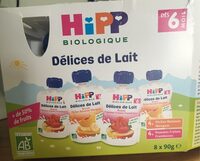 Délices de lait dès 6 mois