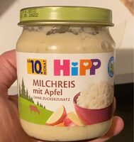 Milchreis mit Apfel