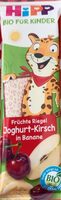 Früchte Riegel Joghurt-Kirsch in Banane