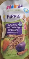 Hippis Apfel Birne Zimt Zwetschge mit Einkorn