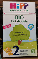 Lait de suite Bio 2