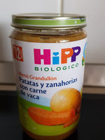 Tarrito Patatas Y Zanahoria Con Carne Hipp 250 GR +