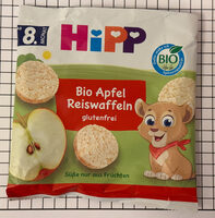 Apfel Reiswaffeln