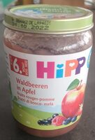 Compote fruits rouges-pomme