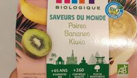Compote Poires bananes kiwis