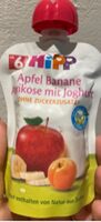 Apfel Banane Aprikose mit joghurt